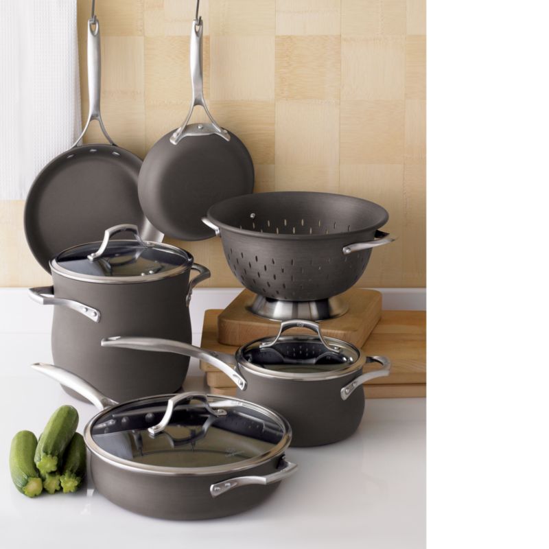 Calphalon (r) Unison Slide & Sear Non-Stick 8-Piece Cookware Set with Double Bonus