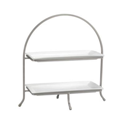 Cambridge 2-Tier Server with Plates