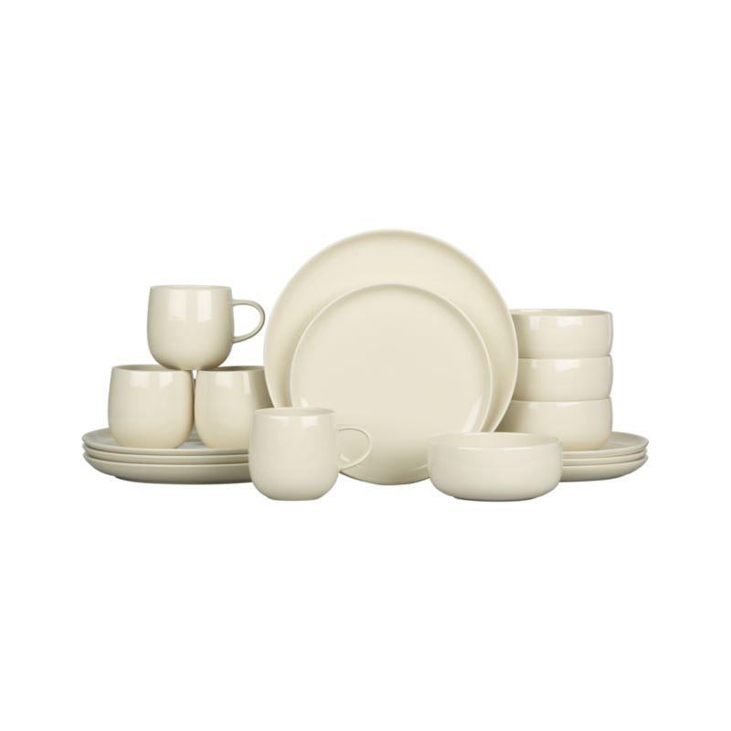Camden Sand 16-Piece Dinnerware Set
