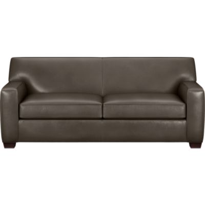 Cameron Leather Apartment Sofa