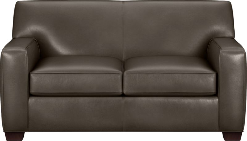 Cameron Leather Loveseat