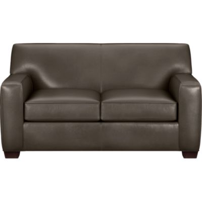 Cameron Leather Loveseat