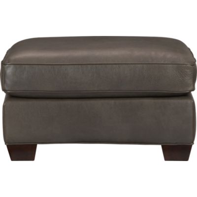 Cameron Leather Ottoman