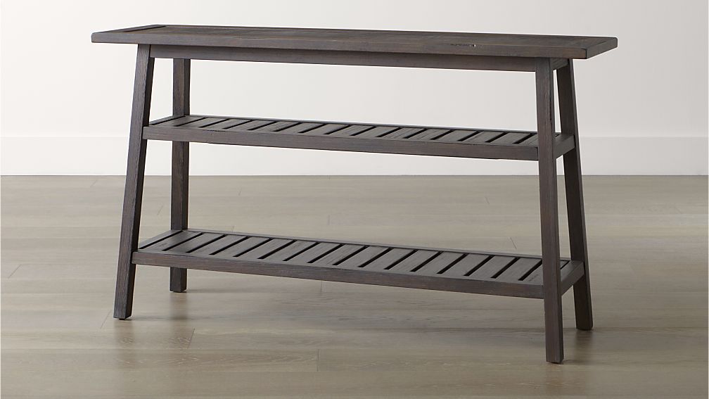 Campton Console Table Crate and Barrel