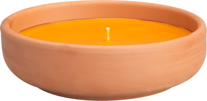Orange Citronella Candlepot