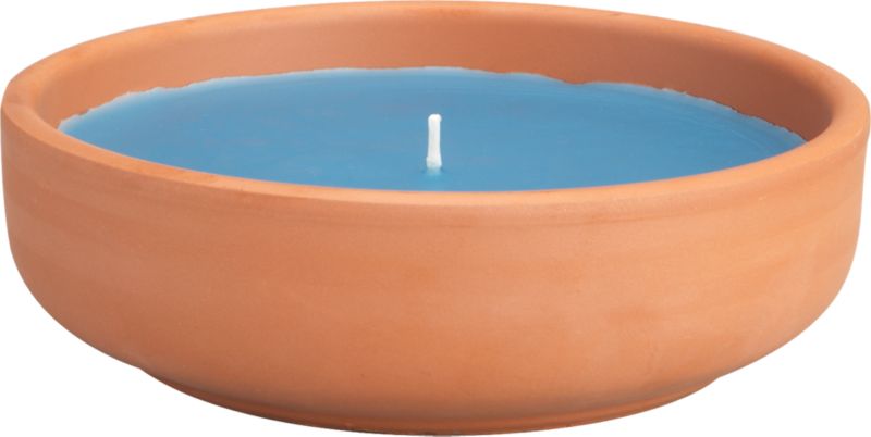Turquoise Citronella Candlepot
