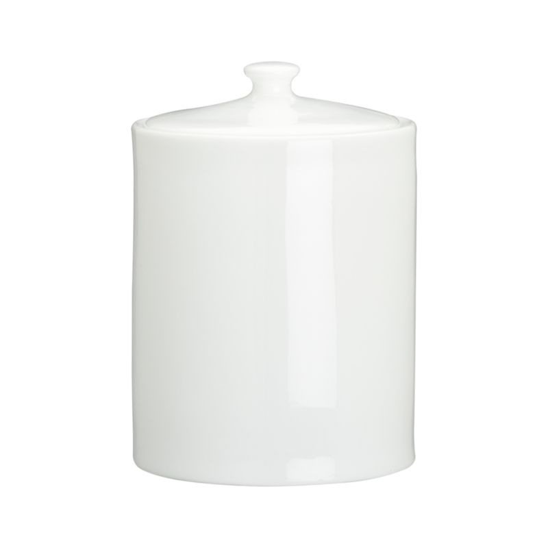 Large White Canister