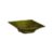 CapizDishGrnSq3p5S12