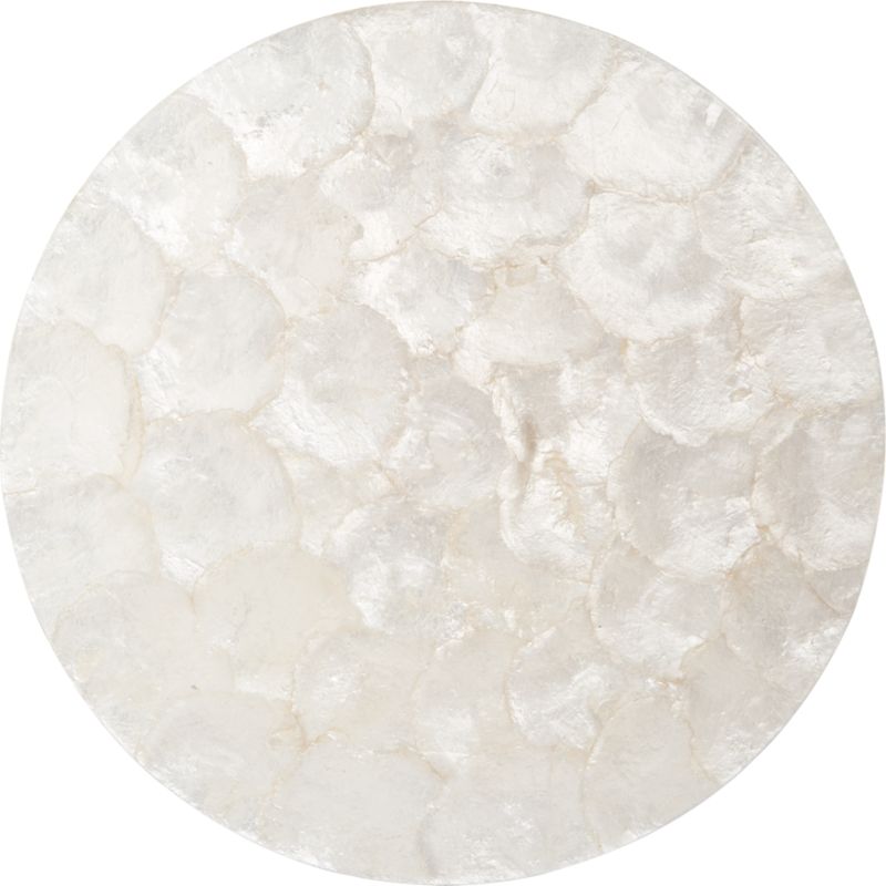 Capiz Shell Round Placemat