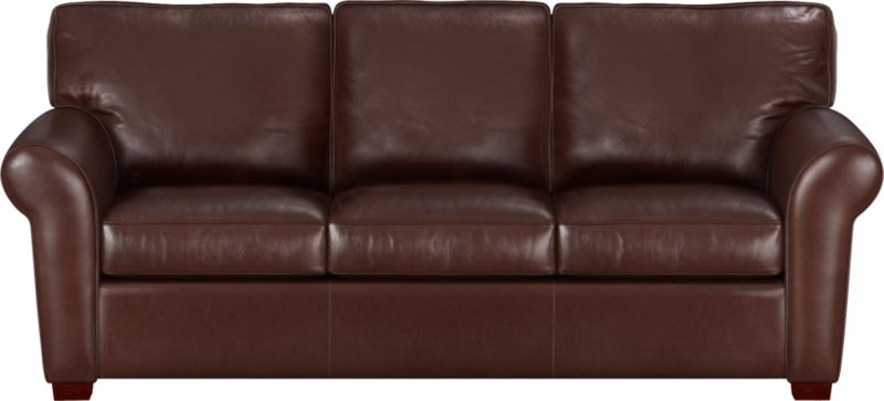 Carlton Leather 86" Sofa