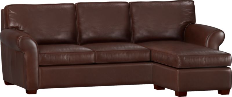 Carlton Leather 96" Lounge Sectional