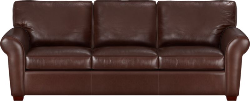 Carlton Leather 96" Sofa