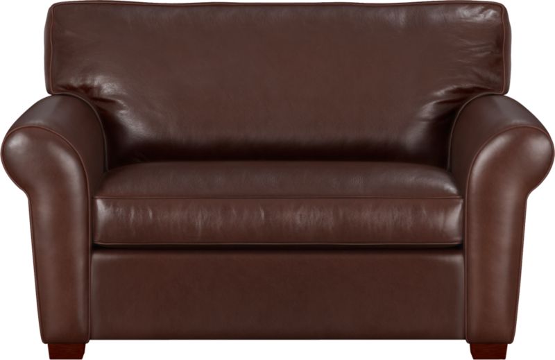 Carlton Leather Twin Sleeper Sofa