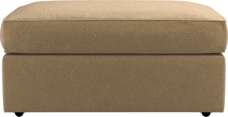 Carlton Double Wide Storage Ottoman with Casters