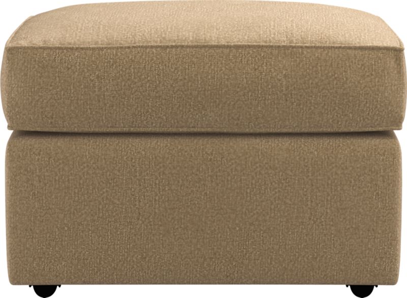 Carlton Ottoman with Casters