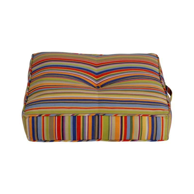 Crate and Barrel - Carnavale Floor Pillow shopping in Crate and Barrel Pillows