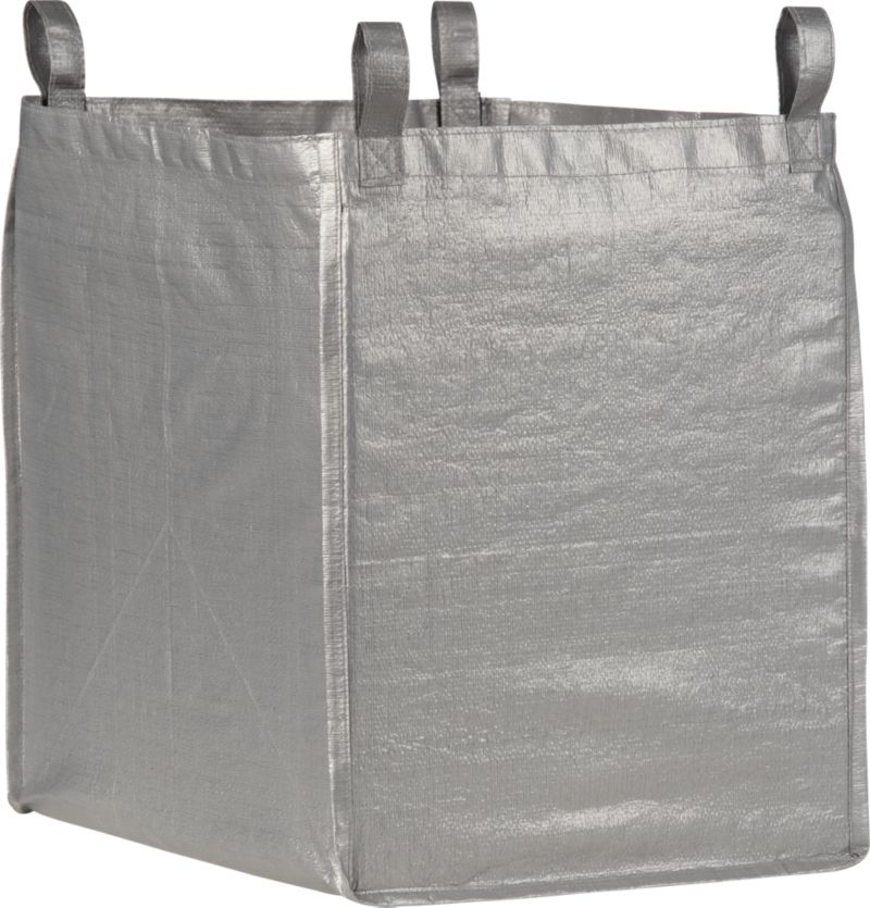 Grey Cart Liner. 13"Wx15.5"Dx16"H
