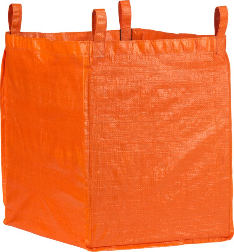 Orange Cart Liner. 13"Wx15.5"Dx16"H