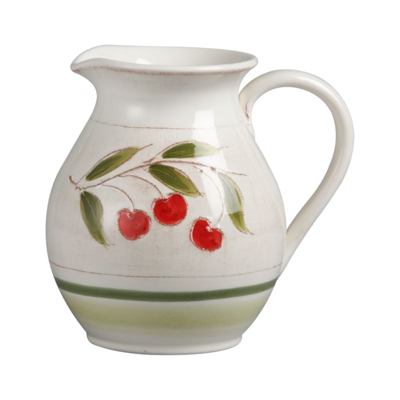 Cerise Cherry Pitcher