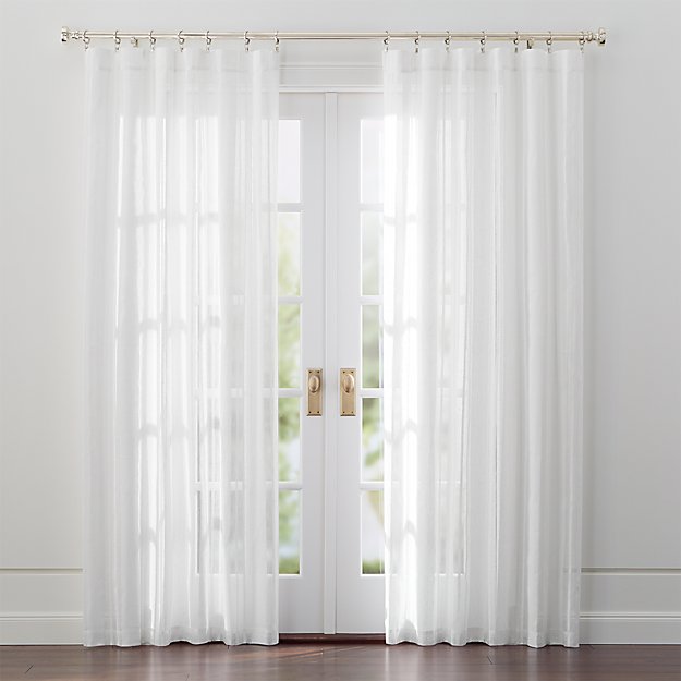 Curtains On Sliding Glass Doors Cream Sheer Curtains