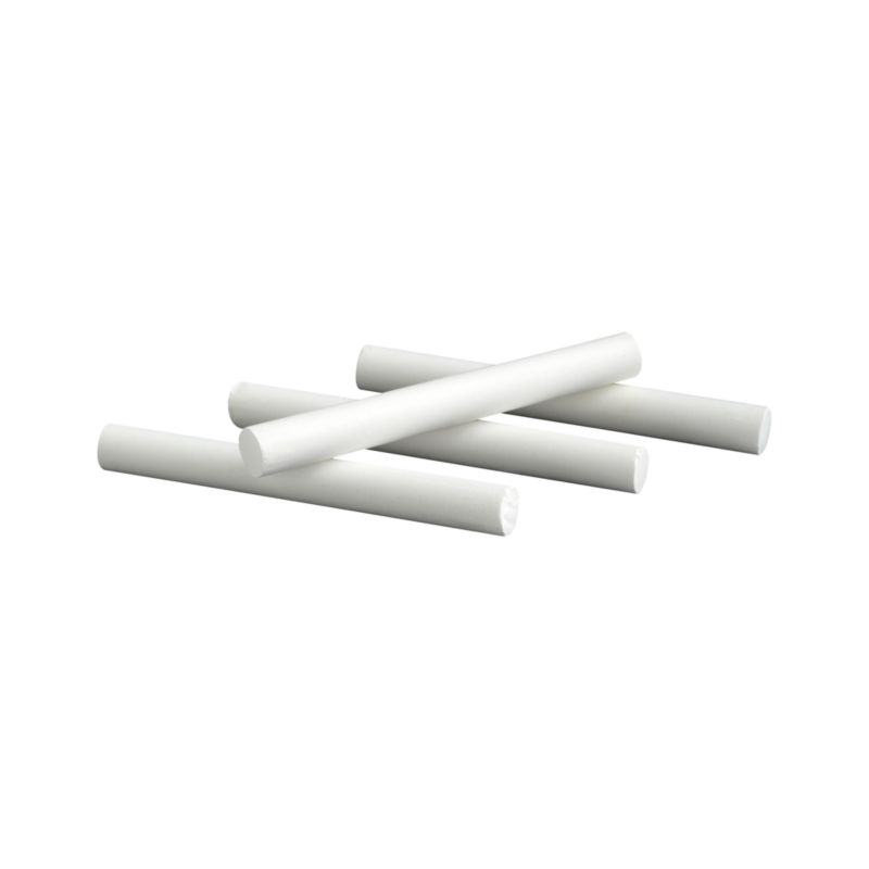 Set of four chalk sticks. .25"dia.x 3.8"H each
