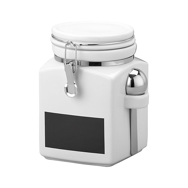 Medium Clamp Canister with Chalkboard Crate and Barrel