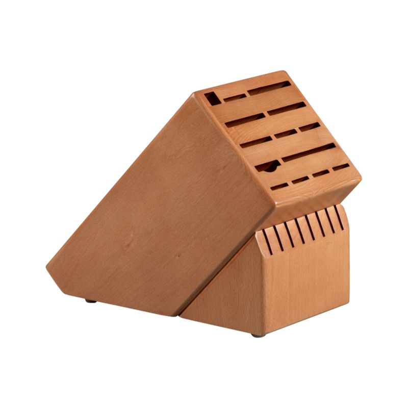 Cherry Finish 22 Slot Knife Block