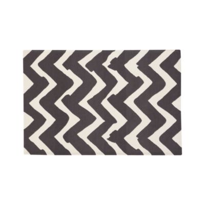Chevron Outdoor 4'x6' Rug