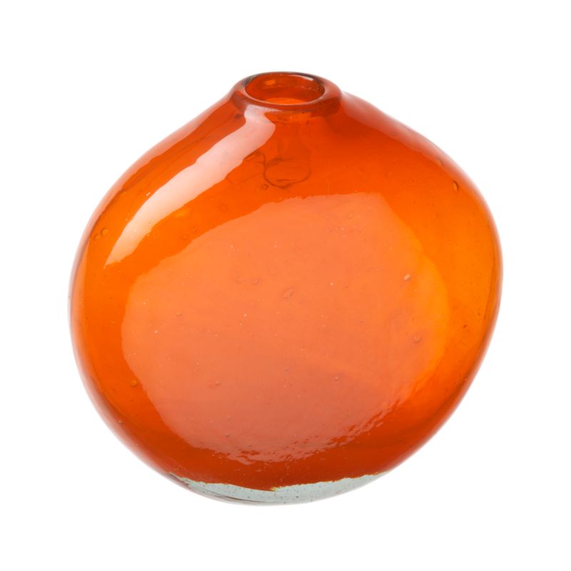 Chica Orange Wall Vase