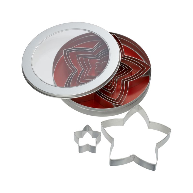 Set of 10 Star Tree Cookie Cutter