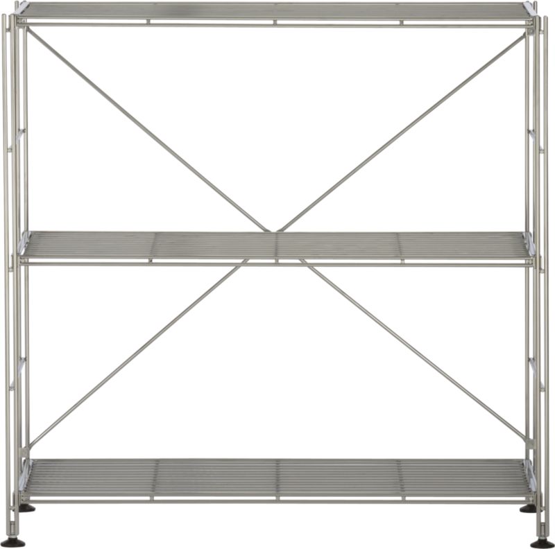 Chrome 3-Shelf Unit