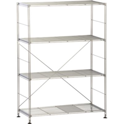 Chrome 4-Shelf Unit