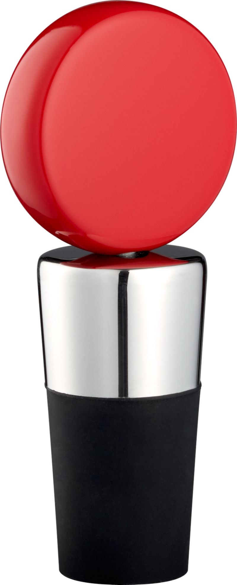 Circ Red Bottle Stopper
