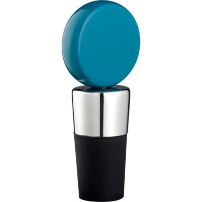 Circ Teal Bottle Stopper