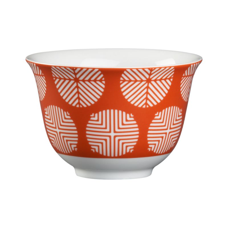 Circle Orange Rice Bowl 4.5"