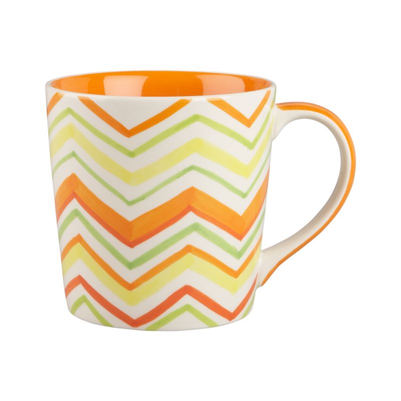 Citrus Zig Zag Mug