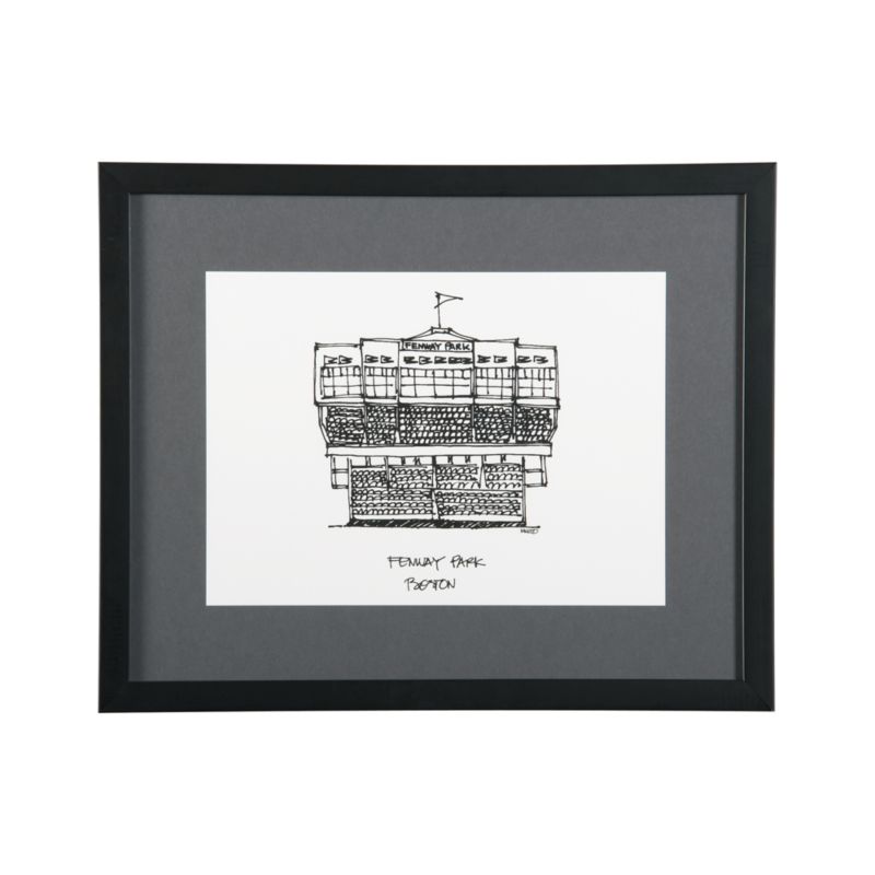 Cityscape Boston Print
