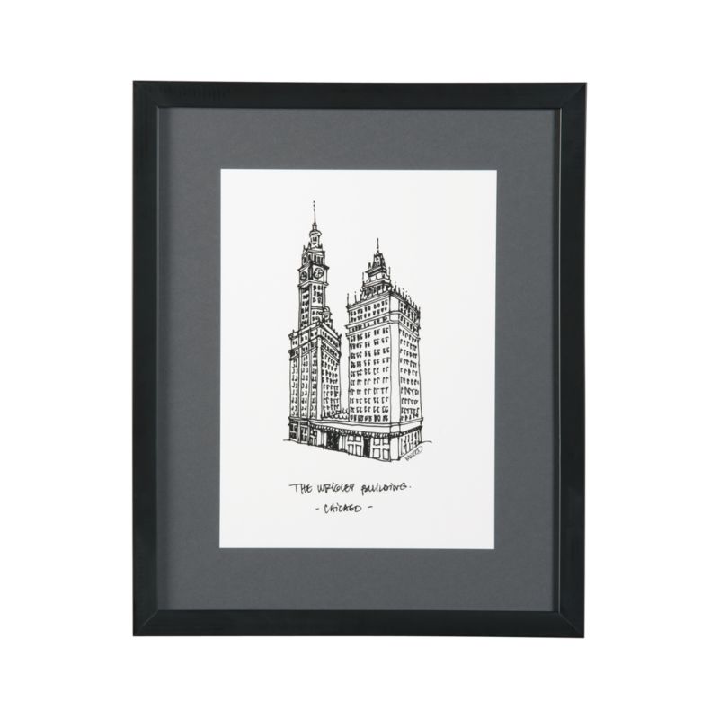 Cityscape Chicago Print