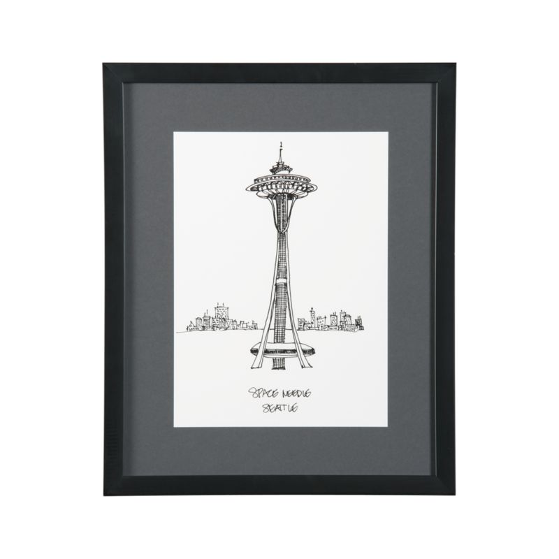 Cityscape Seattle Print