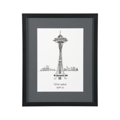 Cityscape Seattle Print