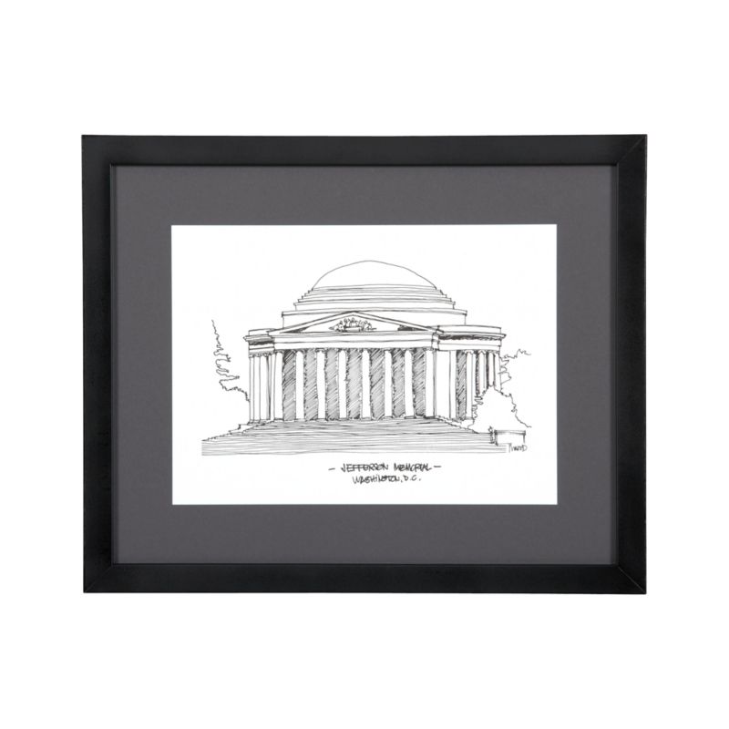 Cityscape Washington DC Print