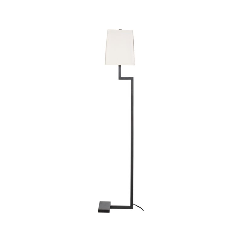 Clare Antiqued Bronze Floor Lamp