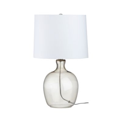 Clarity Smoke Table Lamp