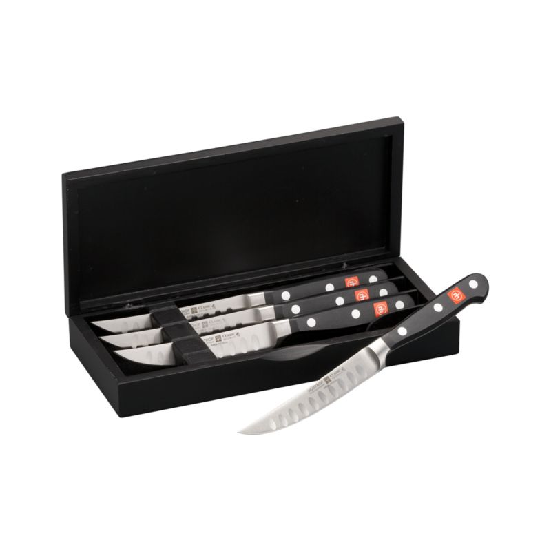 Clsc Hollow Grd Steak Knives Set of 4