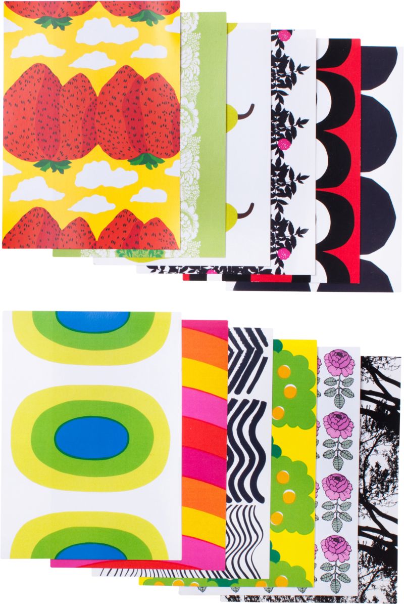 Marimekko Classics Postcards Set of 12