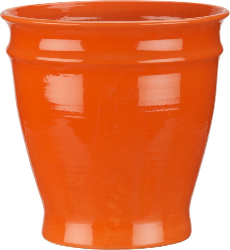 Cleve 16" Orange Planter