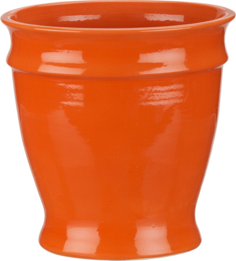 Cleve 12" Orange Planter