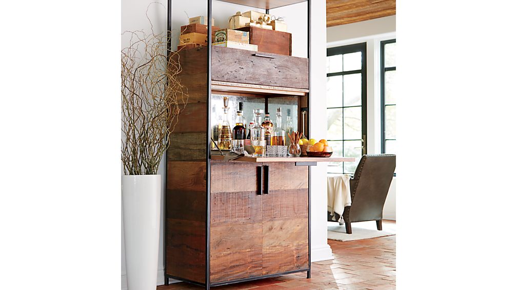 Clive Bar in Kitchen Islands & Carts Crate and Barrel