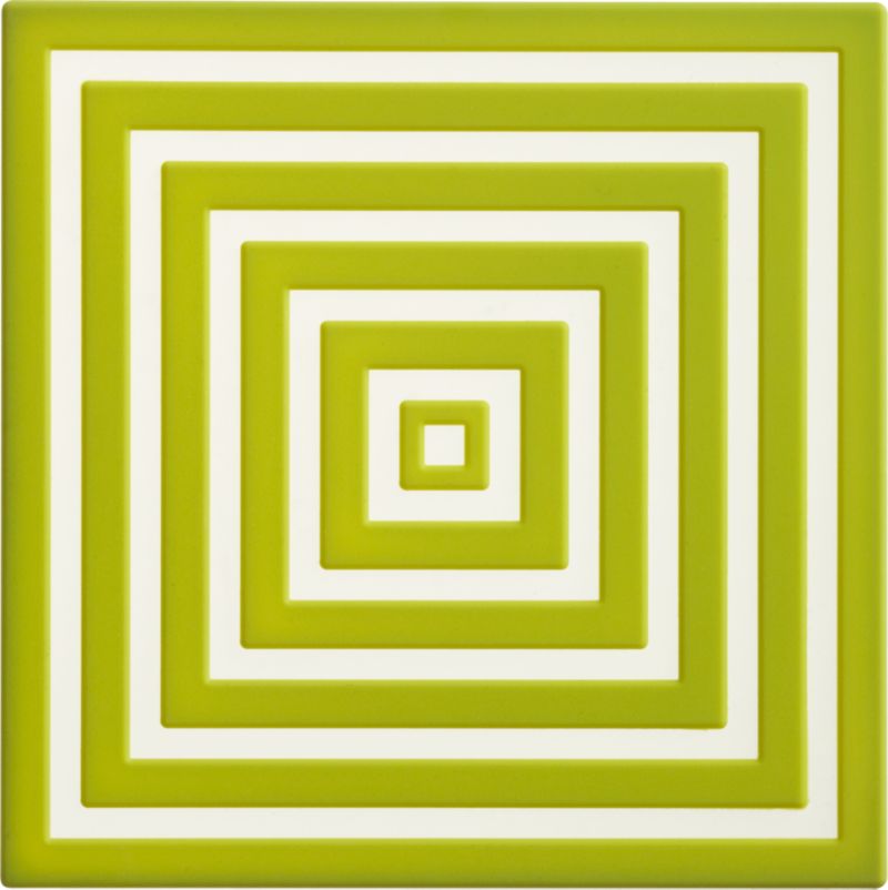 PVC Green Coaster