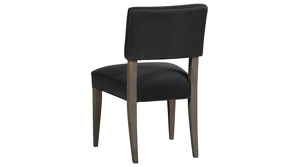 Cody Dining Chair Vance Charcoal Crate and Barrel